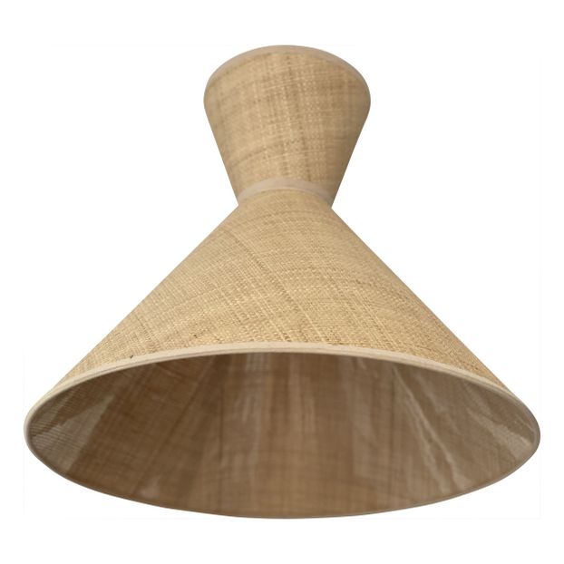 Suspension en raphia-product