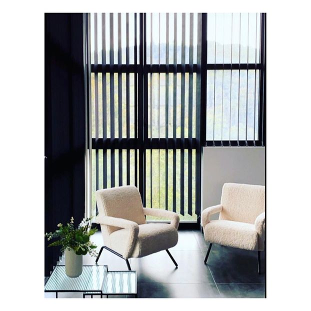 Fauteuil, piètement métal noir-product