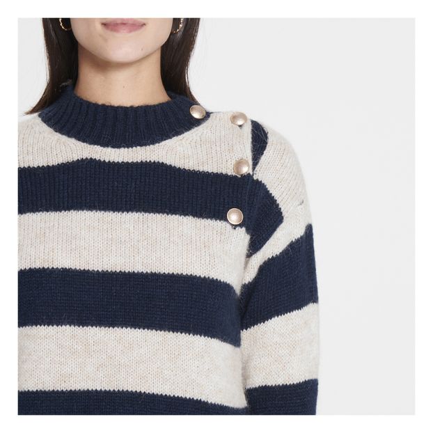 Pull Miaki Stripes Alpaga-product