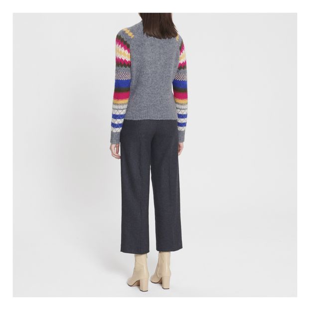 Pull Ninties Jacquard Laine et Alpaga-product