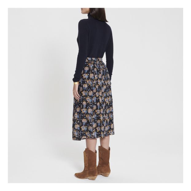 Jupe Fleurs Lurex Linda - Collection Femme --product