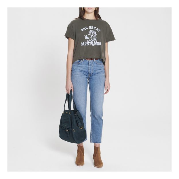 T-shirt The Crop W/Mustang Graphic-product