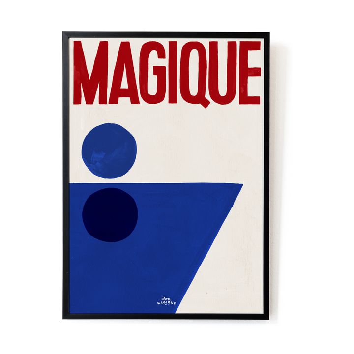 Póster A3 A splash of Magic | Azul- Imagen del producto n°0