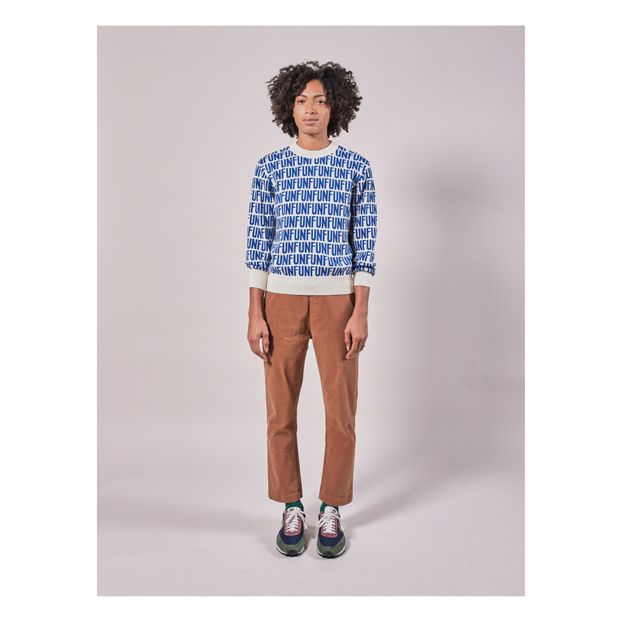 Pull Imprimé Fun Coton Bio - Collection Femme --product