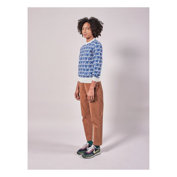 Pull Imprimé Fun Coton Bio - Collection Femme --product
