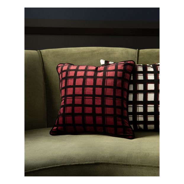 Archie Printed Velvet Pillow-product
