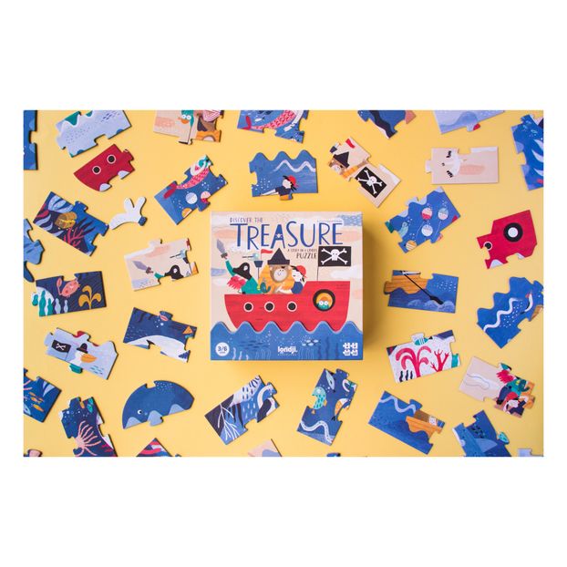 Discover The Treasure Overlay Puzzle - 40 pieces -product