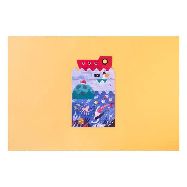 Discover The Treasure Overlay Puzzle - 40 pieces -product