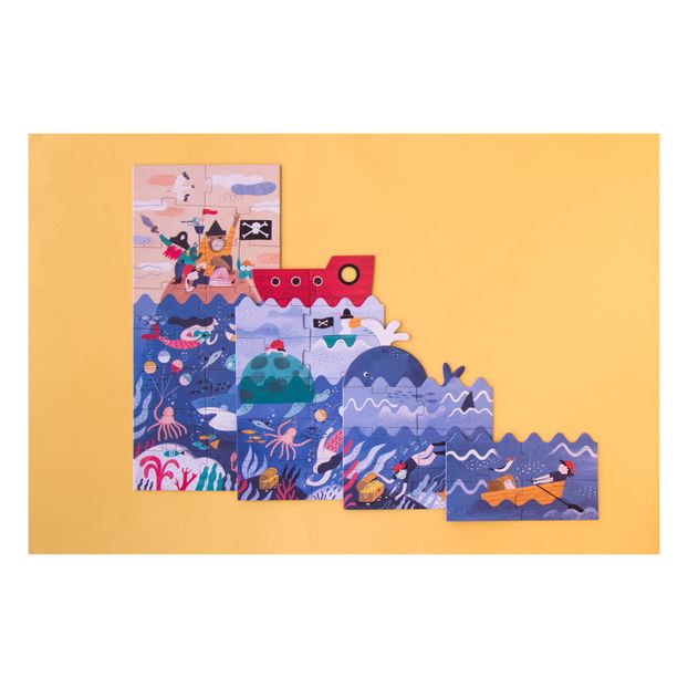 Discover The Treasure Overlay Puzzle - 40 pieces -product