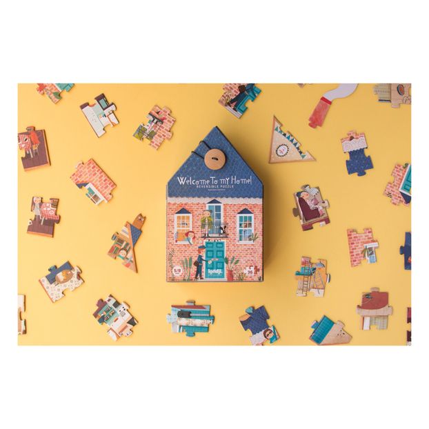 Double-sided Welcome To My Home Puzzle - 36 pieces -product