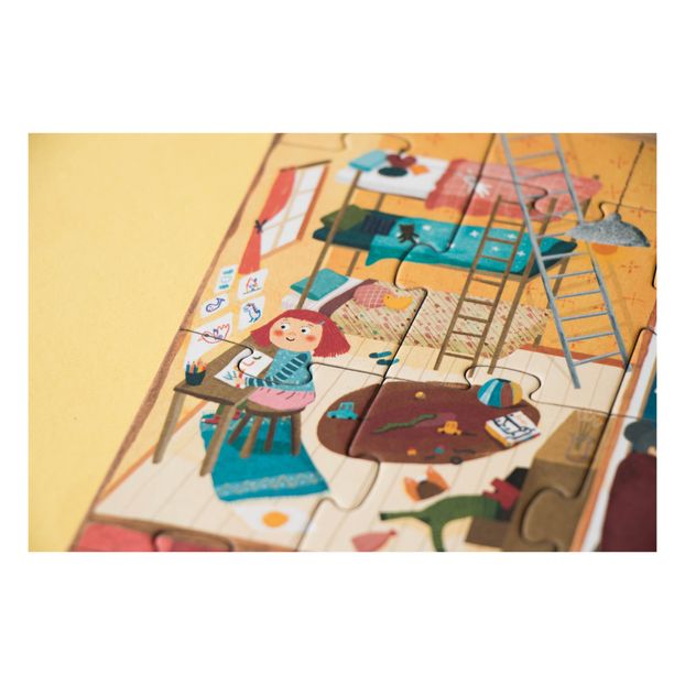 Double-sided Welcome To My Home Puzzle - 36 pieces -product