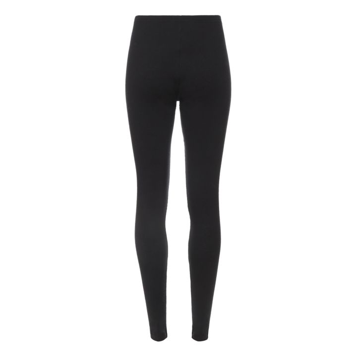 Leggings in lana e cotone - Collezione Adulto - | Nero- Immagine del prodotto n°1