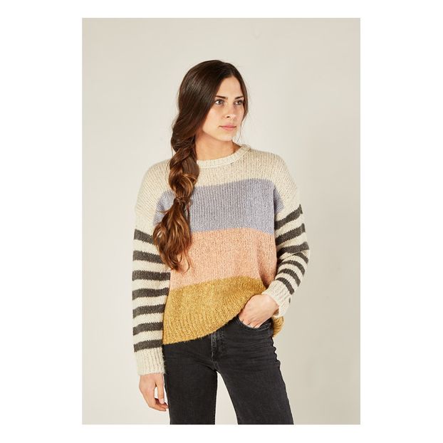 Pull Rayures -Collection Femme--product