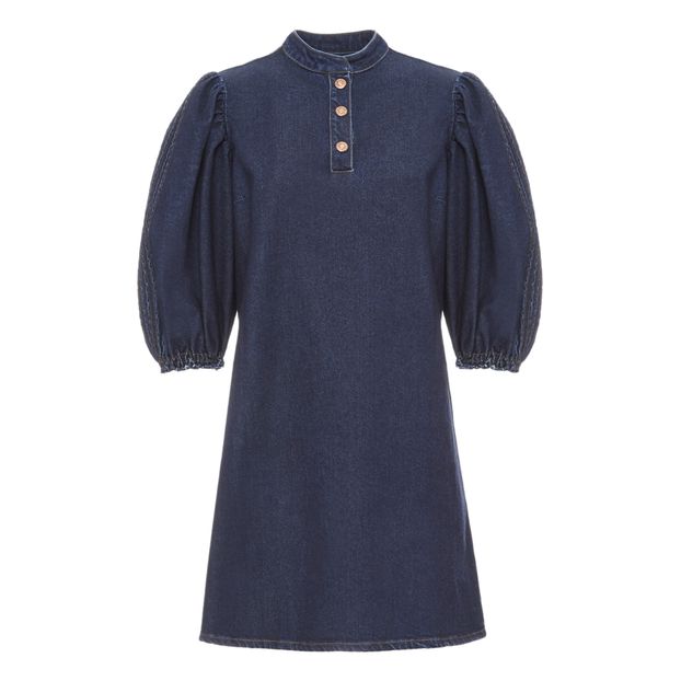 Robe Denim Manches Ballon-product