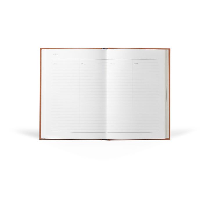 Journal hebdomadaire de bord Even | Terracotta- Image produit n°4