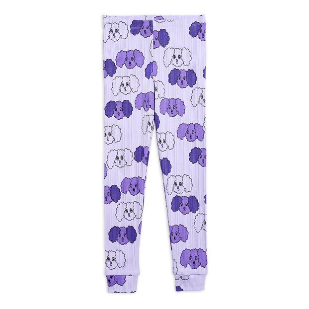 Leggings con cane in cotone bio-product
