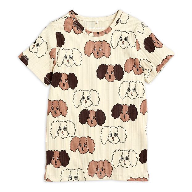 T-shirt cane in cotone bio-product