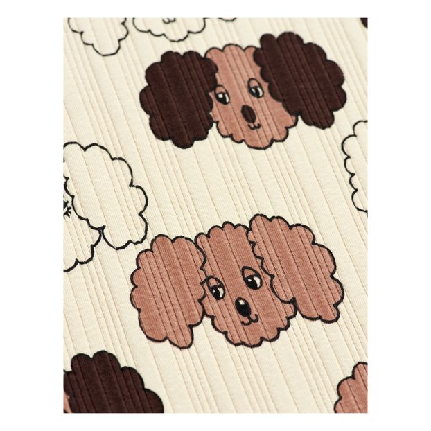 T-shirt cane in cotone bio-product