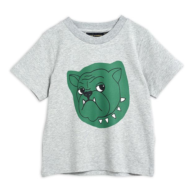 T-shirt Bulldog in cotone bio-product