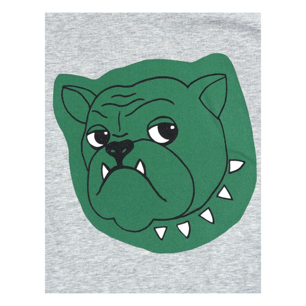 T-shirt Bulldog in cotone bio-product