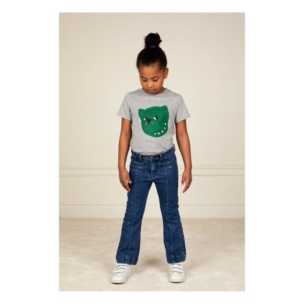 T-shirt Bulldog in cotone bio-product