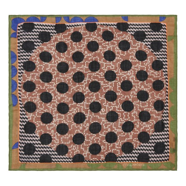Foulard Partition Laine et Soie-product