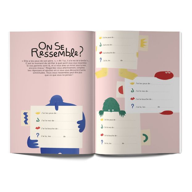 Cahier frère/sœur "Entre frères & sœurs"-product