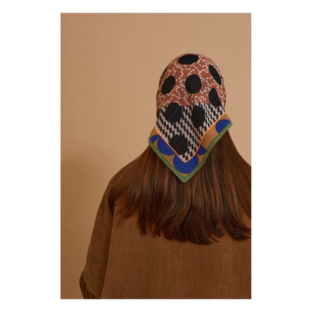 Foulard Partition Laine et Soie-product