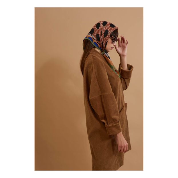 Foulard Partition Laine et Soie-product