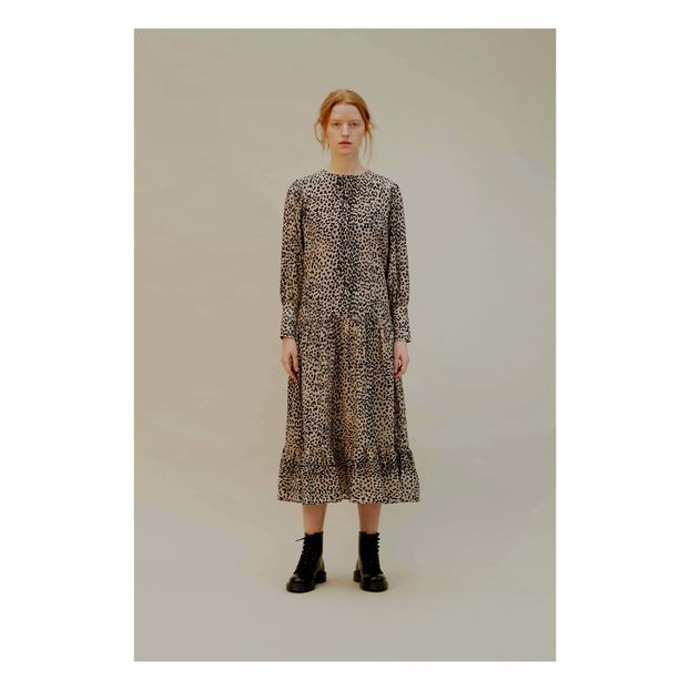 Robe Issy Soie Cheetah-product