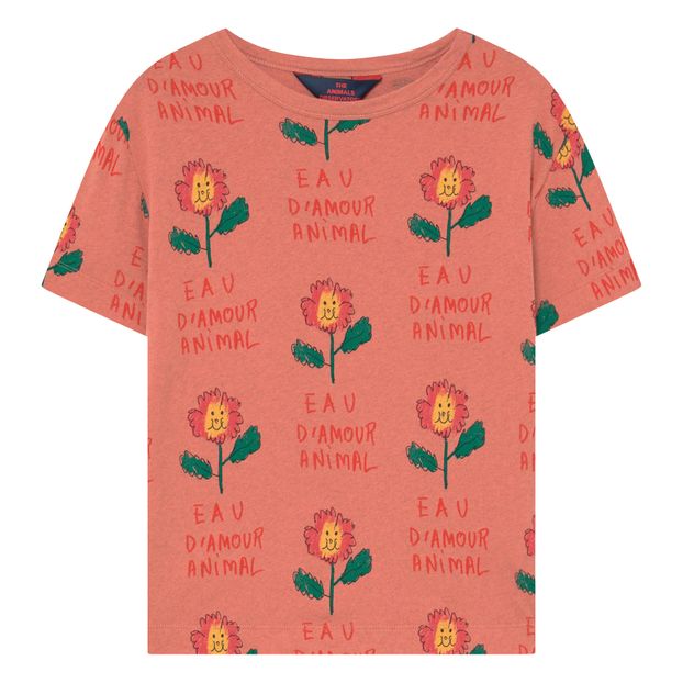 T-shirt Fleurs Coton Recylcé-product