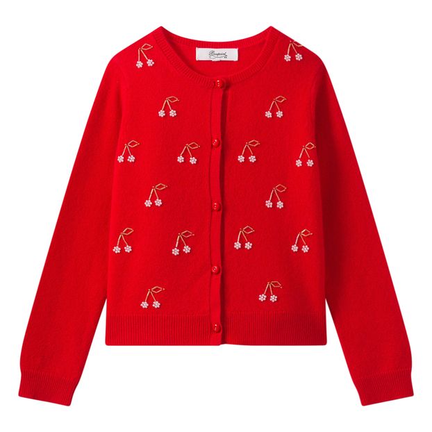 Cardigan Cachemire Cerises-product