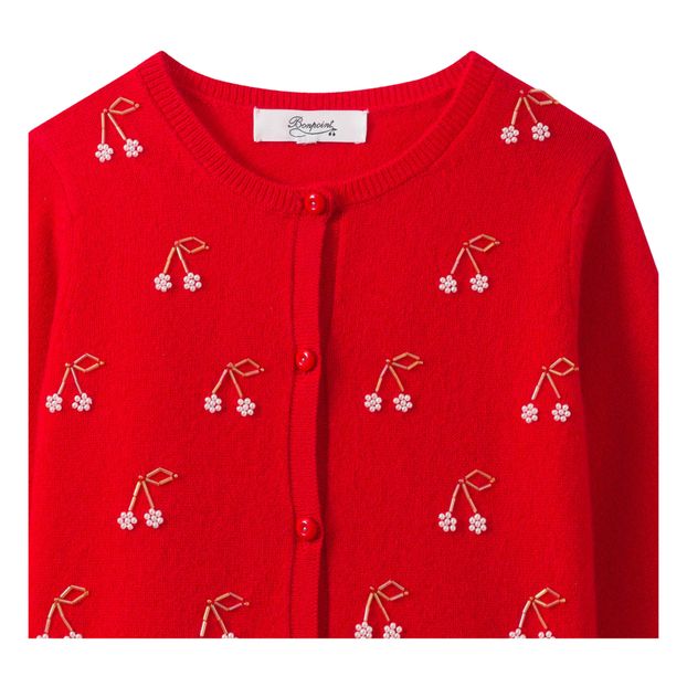 Cardigan Cachemire Cerises-product