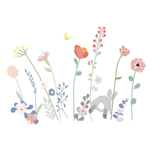 Sticker easy Fleurs des champs-product