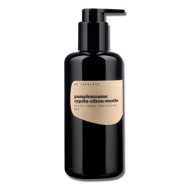 Huile corps tonifiante Pamplemousse Cyprès Menthe - 200 ml-product
