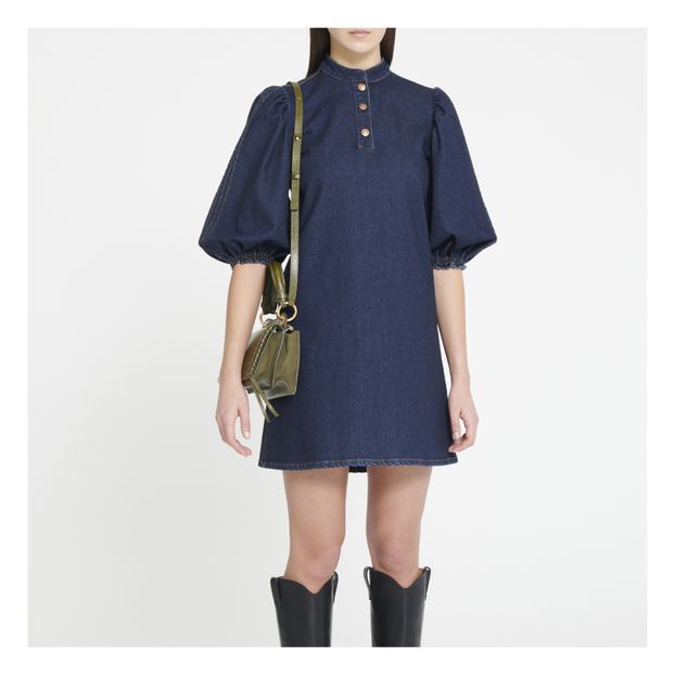 Robe Denim Manches Ballon-product