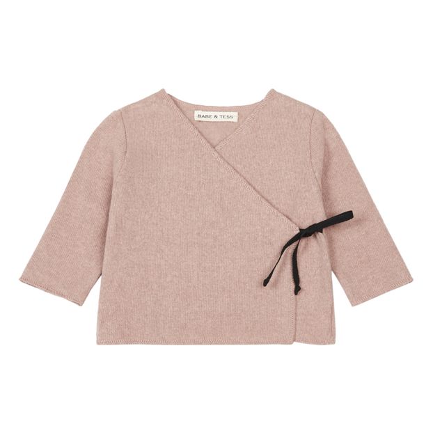 Recycled Knit Wrap Cardigan-product