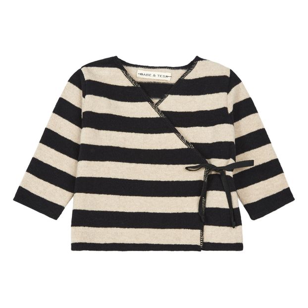 Recycled Knit Wrap Cardigan-product