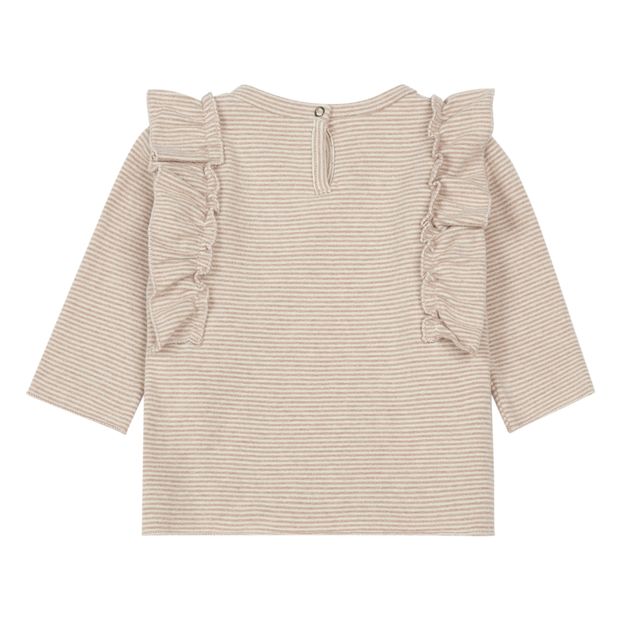 Camiseta a rayas con volantes-product