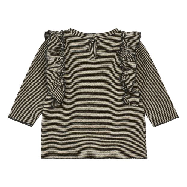 Camiseta a rayas con volantes-product