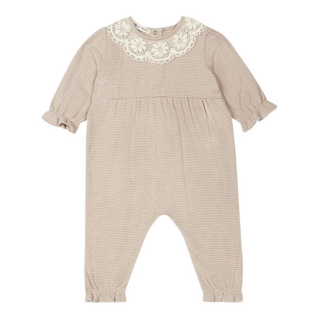 Ruffled Striped Playsuit-product
