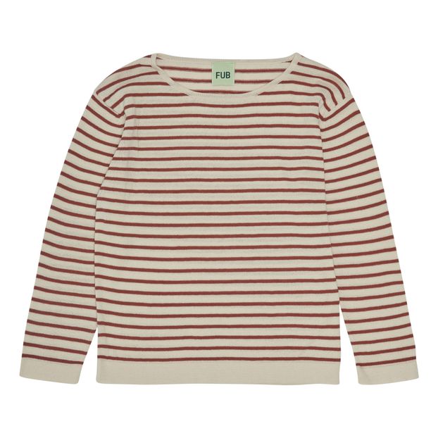 Pull Extra Fin Rayé Coton Bio-product