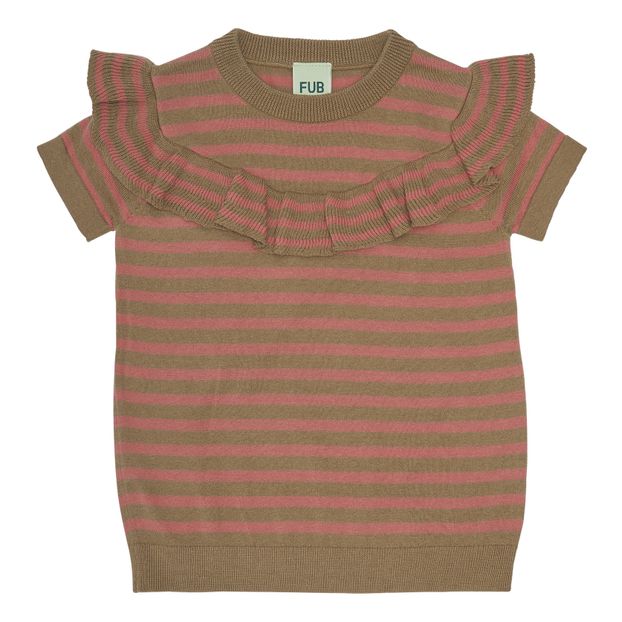 T-shirt Volants Coton Bio-product
