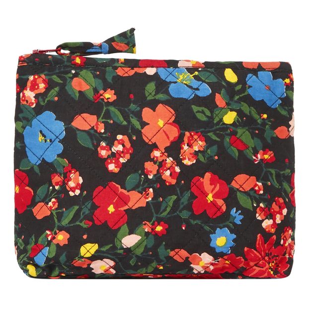 Grey Flowers Toiletry Bag-product