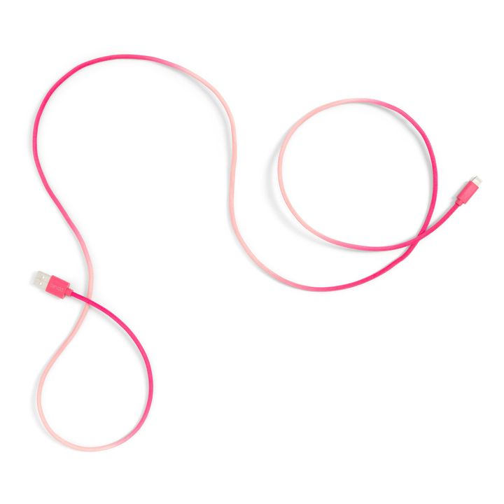Câble de chargement iPhone et iPad | Rose- Image produit n°1