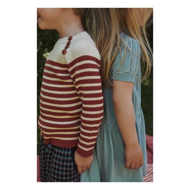 Organic Cotton Pointelle Dress -product