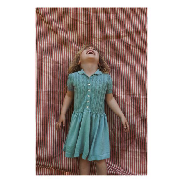 Organic Cotton Pointelle Dress -product