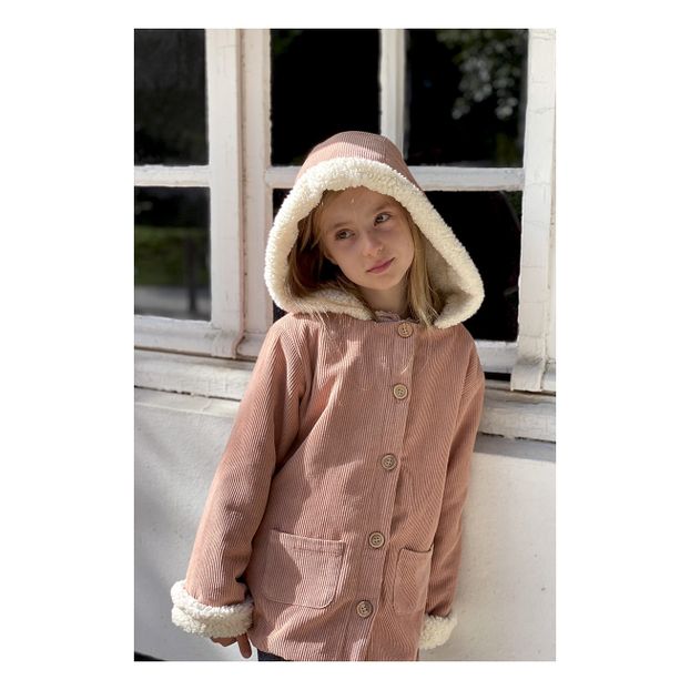 Manteau Velours Fourré Andréa-product