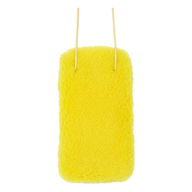 Funda iPhone de piel y lana de merino-product