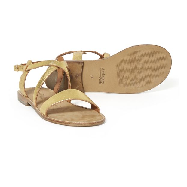 Sandales Beryl Cuir Métallisé-product